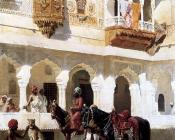 Leaving for the Hunt - 埃德温·罗德·威克斯